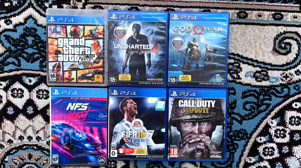 Playstation 4 va 5 Disklari