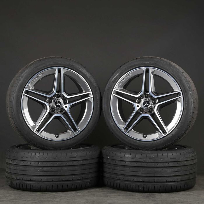 Оригинални джанти 19 цола 5 112 за Mercedes CLS AMG C257 + Летни гуми Pirelli