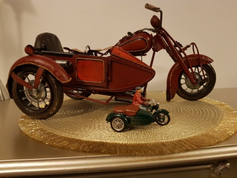 Motocicleta  veche  hand made