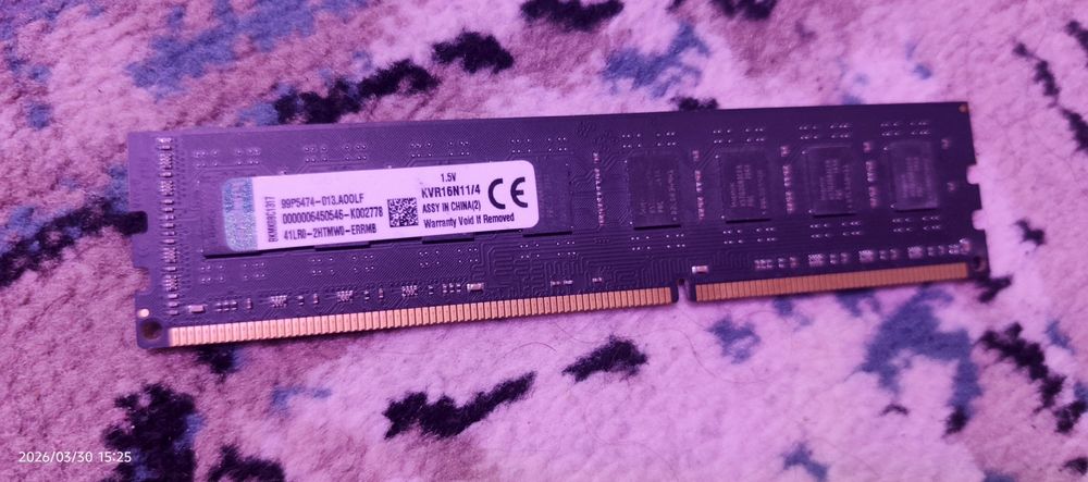 Ozu DDR 4 4 gb 2600 MHz