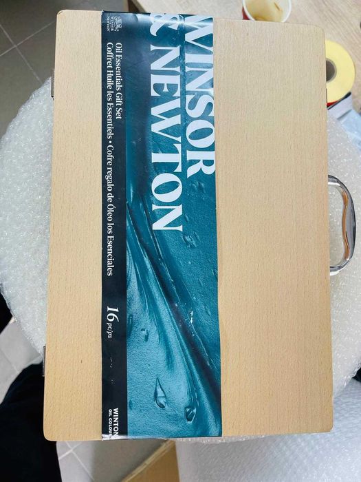 Set de vopsele în ulei W&N Winton în cutie de lemn