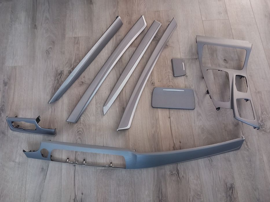 Set ornamente trimuri interior trim bord maner usa consola BMW F10 F11