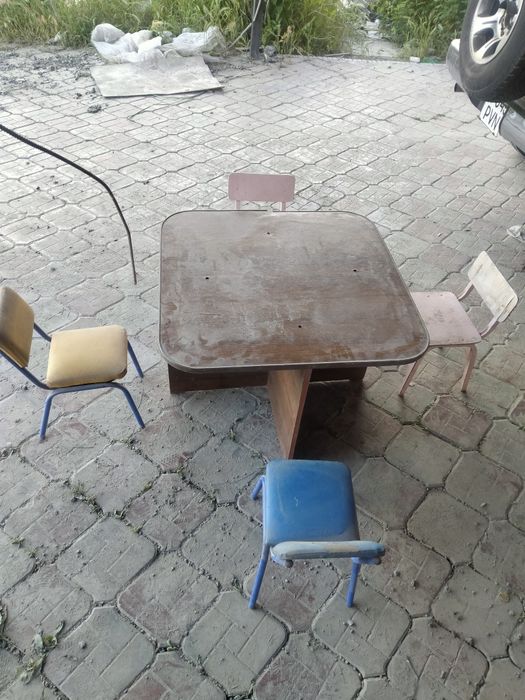Столы и стулья детские