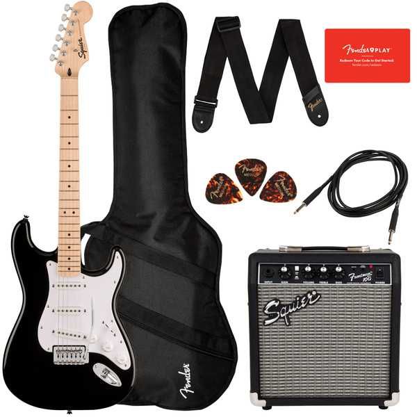 Set Chitara FENDER Squier Sonic Stratocaster Pack + Amplificator - NOU