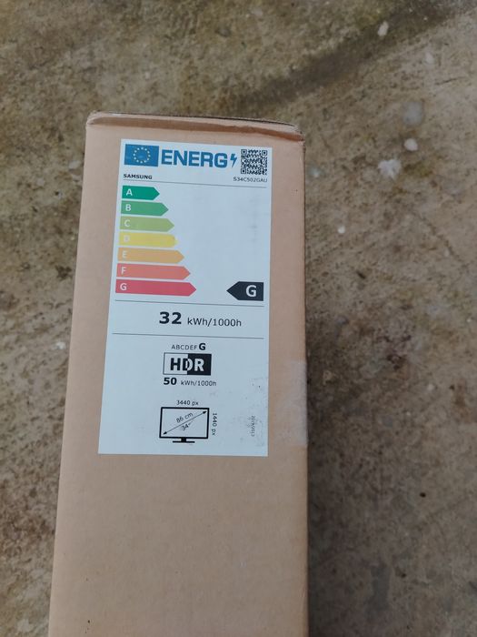 Monitor LED Samsung ViewFinity S5, 34", WQHD 3440x1440, 5ms GTG, Black