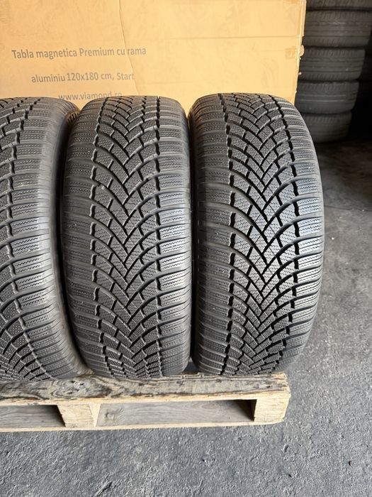 4 anvelope iarna 215/55/17 Bridgestone DOT 2022 7 mm!