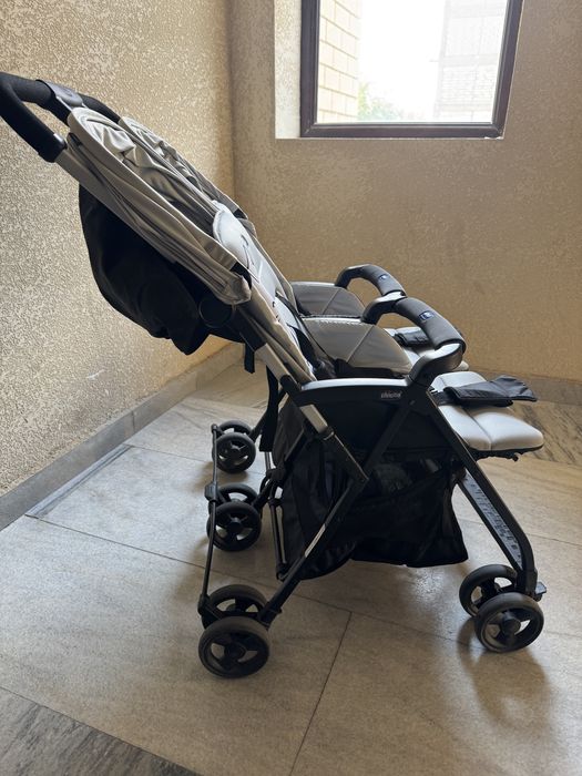 Продается оригинальная коляска Chicco OHLALÀ TWIN для двоих детей