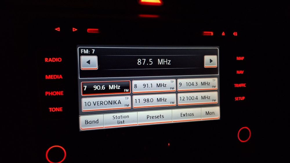 Навигация RNS 510 и Bluetooth