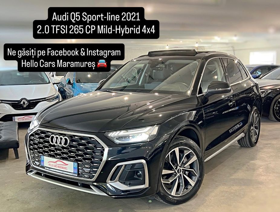 Audi Q5 TFSI 2.0 benzină Mild-Hybrid 265 CP full options