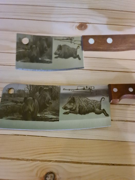 Set doua satare gravate