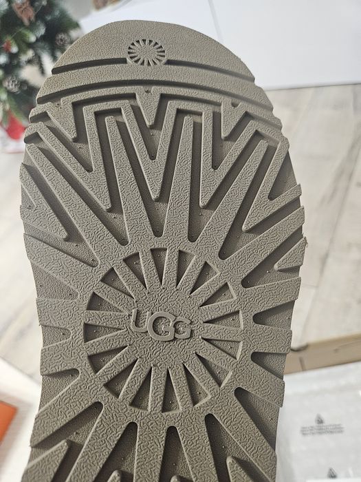 UGG Australia - Велурени зимни боти Classic Mini Dipper