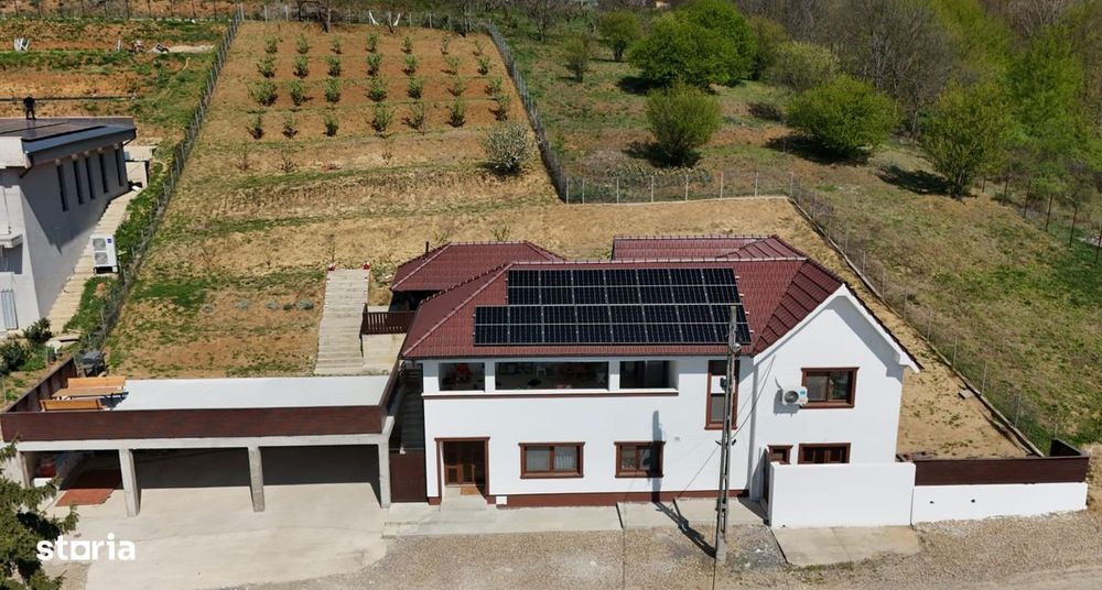Casă Oncea | Parter Beton armat | 3 garaje | Panouri solare + baterii