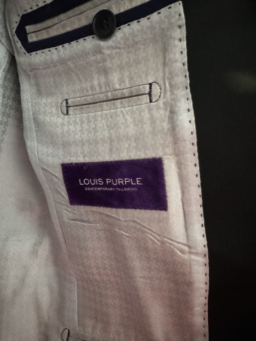 Sacou ceremonie 100% lână Louis Purple