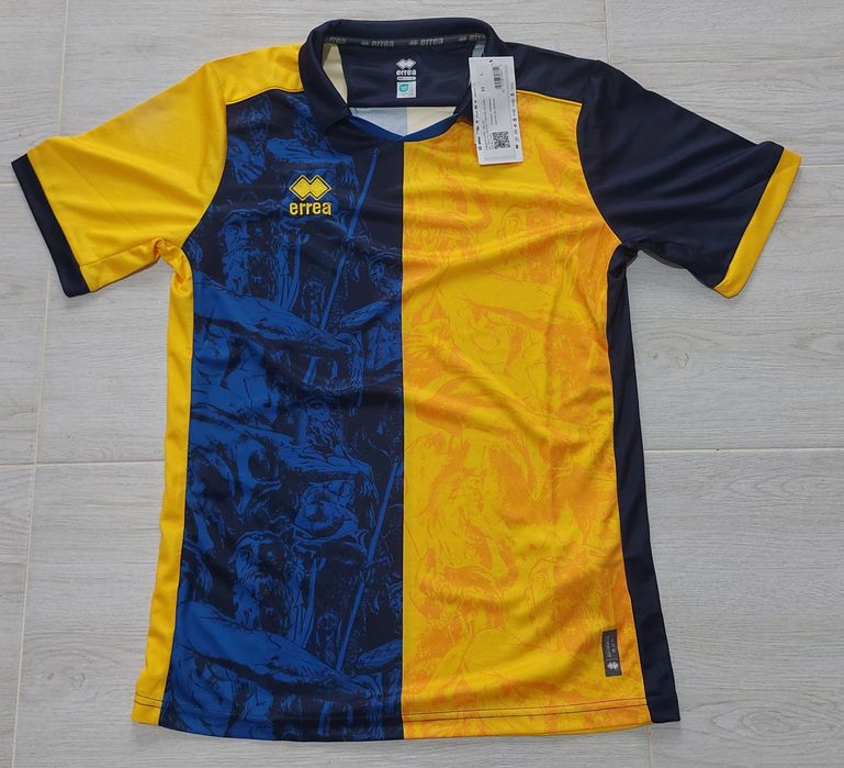 Tricou Erreà ediție specială galben-albastru –mărime L