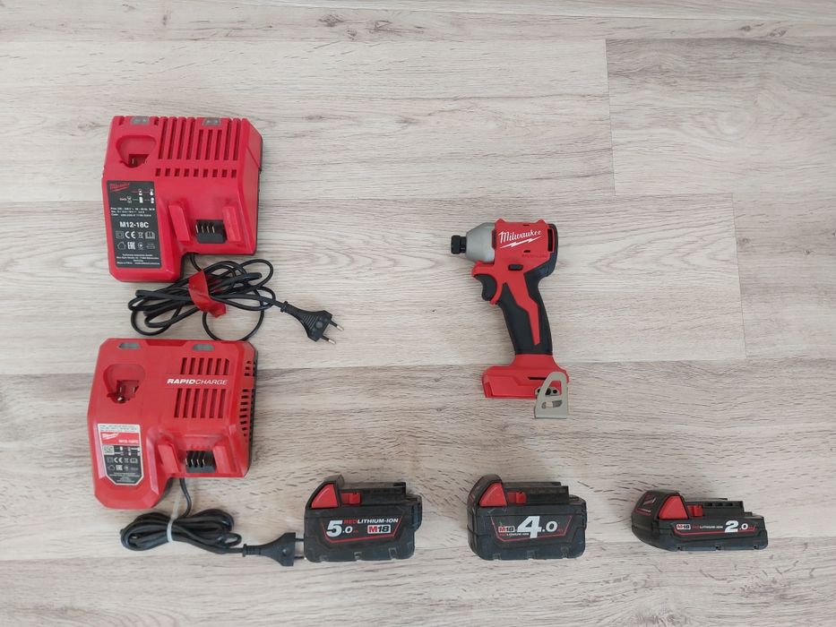 Autofiletanta impact biți milwaukee M18 BLIDRC, 3650-20 model america