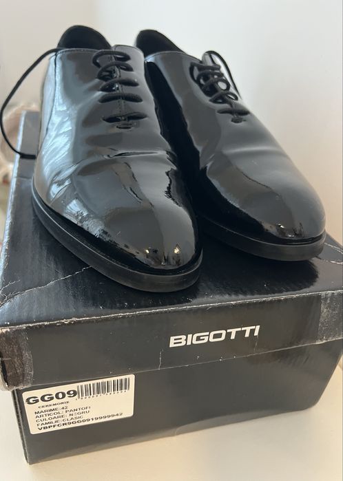 Pantofi ceremonie Bigotti marimea 42