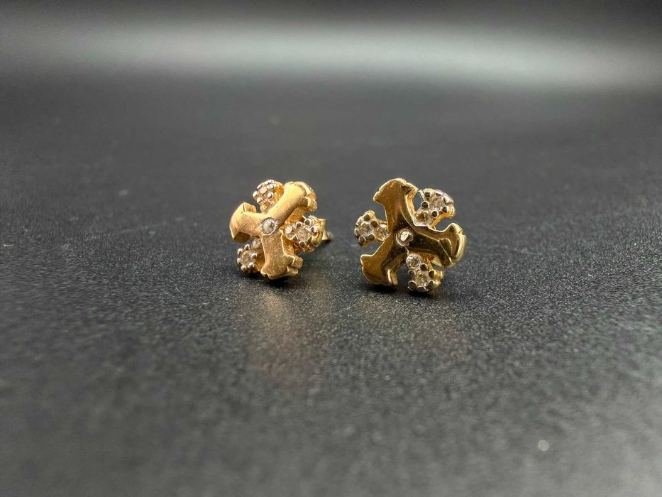 Dracula Amanet: Cercei de Aur, 1,45gr/14k.
