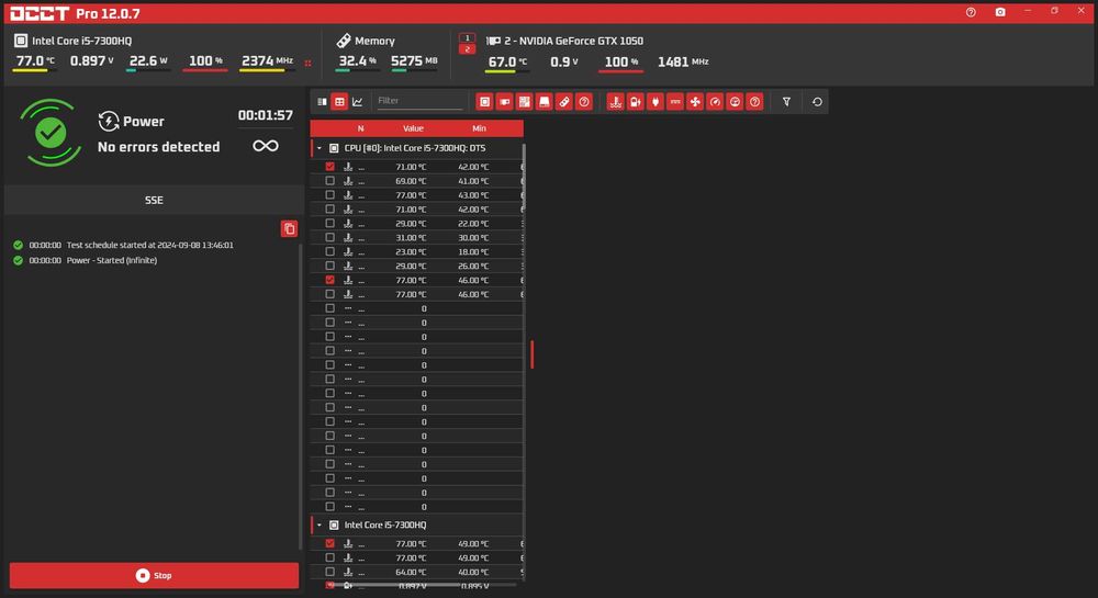 Lenovo Legion Y520 GTX1050 4GB, 16GB RAM + 512GB SSD Win10/11Pro