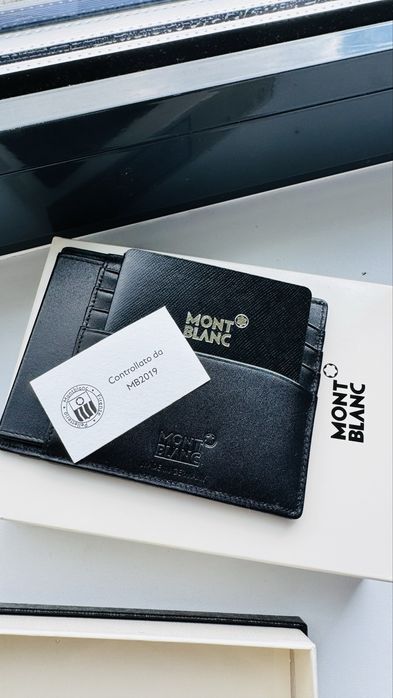 Montblanc portofel carduri si carte identitate buletin NOU