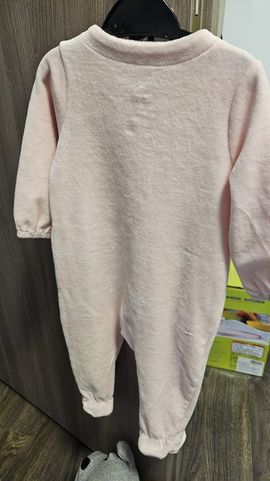 Pijama tip salopetă groasă Smyk fetițe
