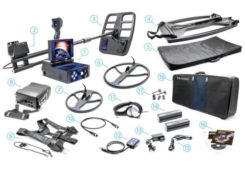 Металлоискатель Nokta Makro DeepHunter 3D Pro