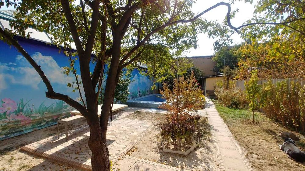 Паркентский Дом 5 соток 5 комнат заезд на 5 машин фасад 16м