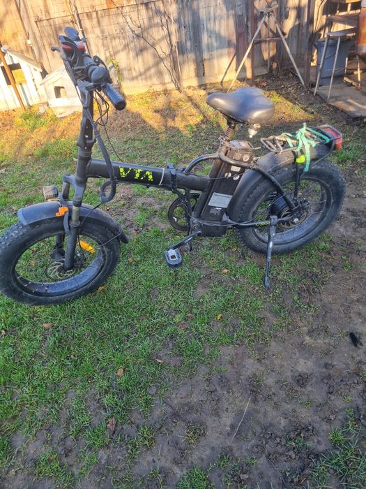 Bicicletă  electrică 250w 48v model VOLTA.la schimb cu remorca 750kg