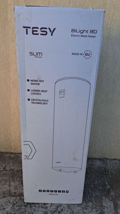 Бойлер TESY slim 80 л.