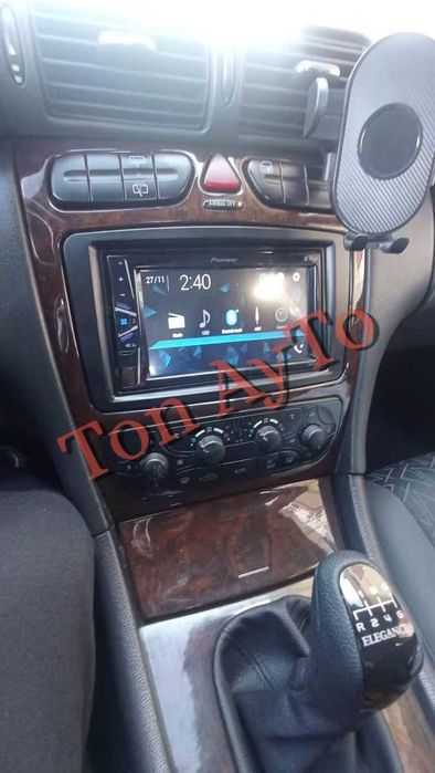Адаптерна Рамка 7" инча Мултимедия W203 W209 W463 W639 Vito Viano Мерцедес Mercedes Андроид Android 2 дин 2 din