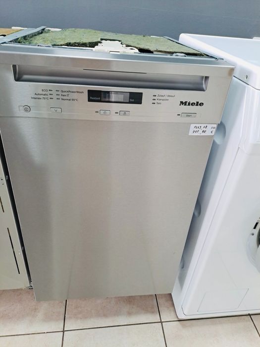 Miele G 4722 scu тясна миялна за частично вграждане/Auto open/24 мес гаранция