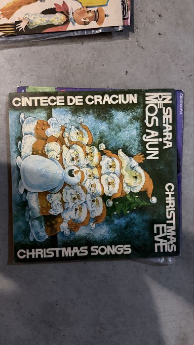 Viniluri (discuri pickup) electrecord povesti/colinde/limbi straine