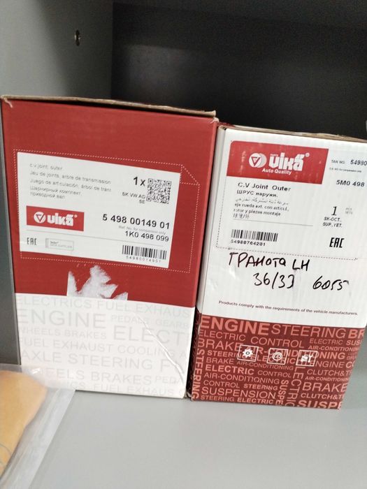 Keddi Zapchasti har hil turdagi