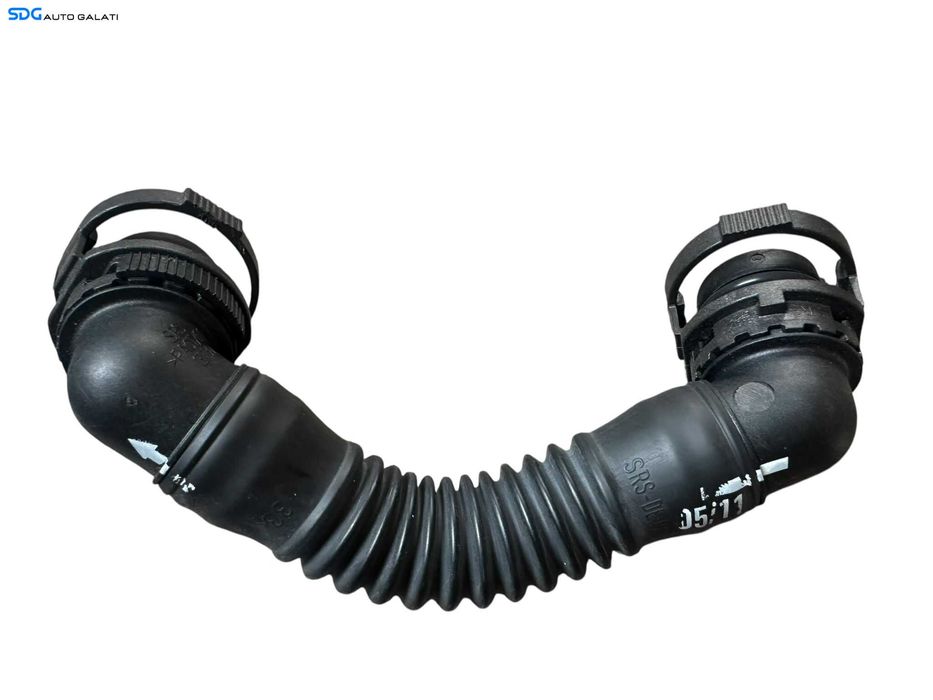 Furtun Tubulatura Conducta Aerisire Aer Intercooler Turbo Turbina Skoda Roomster 2 1.2 TDI CFWA 2006 - 2015 Cod 03P103493A [V0618]
