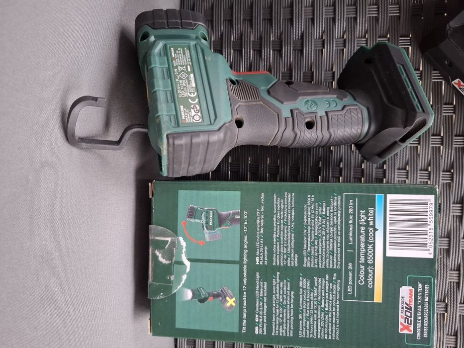 Lanterna lampa led Parkside 20 V