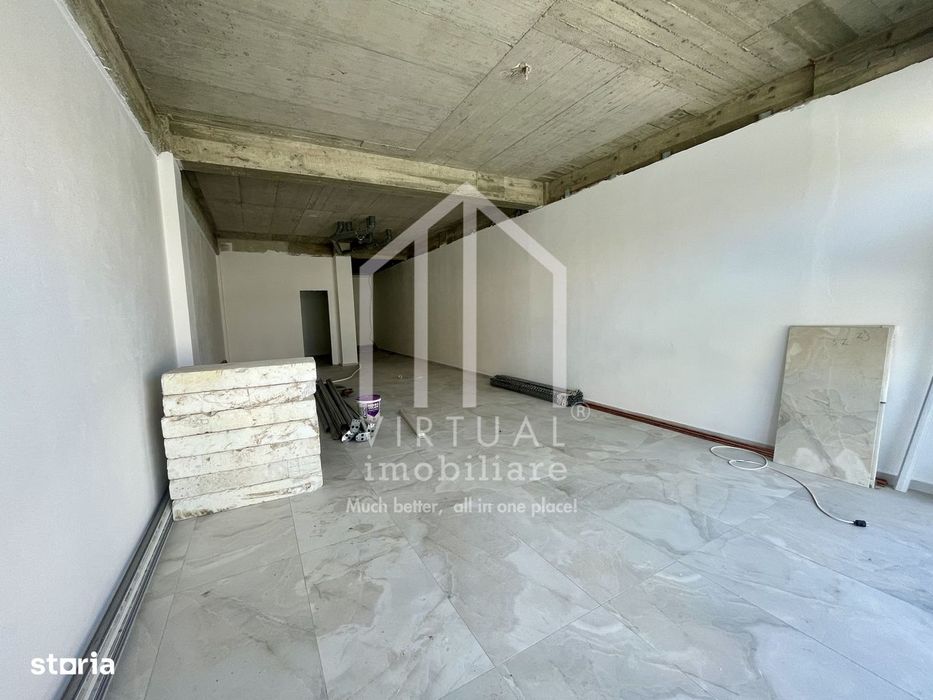 Spatiu comercial de inchiriat 65mp utili, zona Brana