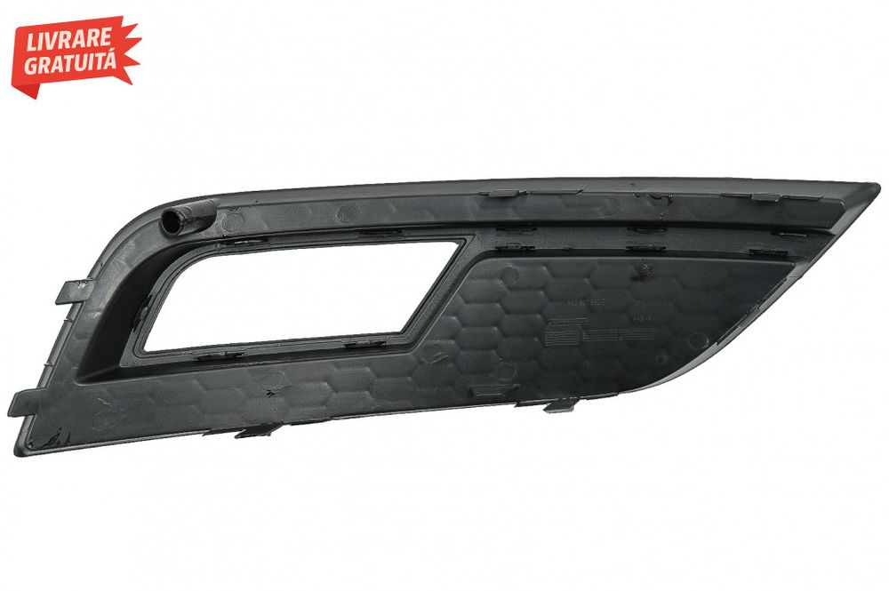 Grile Proiector Audi A4 B8 facelift (2012-2015) RS4 Design Negru Lucio