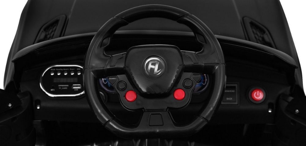 Masinuta electrica pentru copii START RUN 1-3 ani (1638) Negru