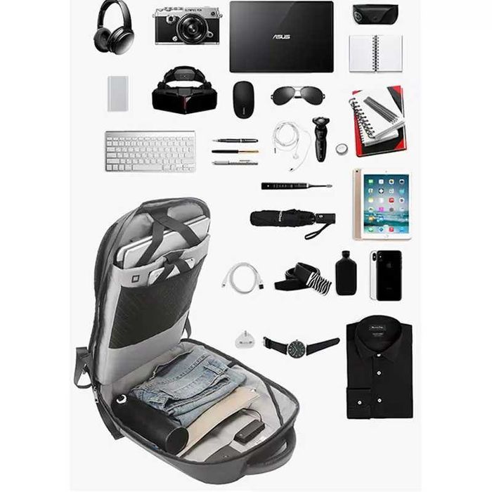 Rucsac multifunctional/laptop, cu panou LED, waterproof