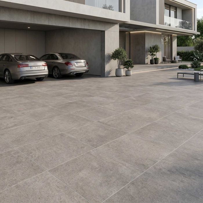 Gresie 2cm Chill Anthracite F PCR 600X600X20 R Mat