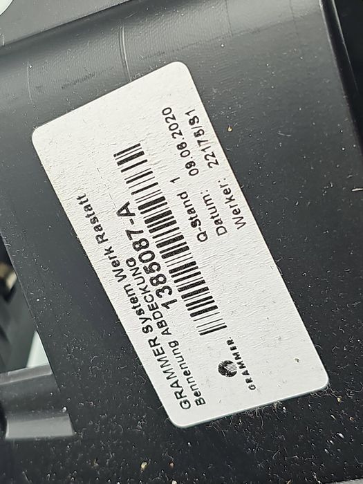 Grila aerisire spate Mercedes Clasa A (W177) [Fabr 2019-2024] OEM