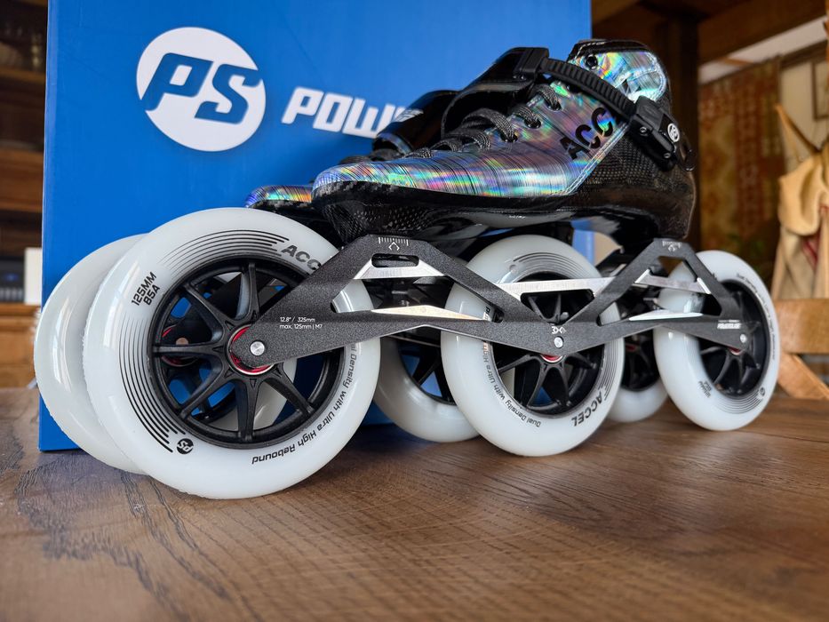 Role viteză Powerslide Accel 3x125 dame mărime 38