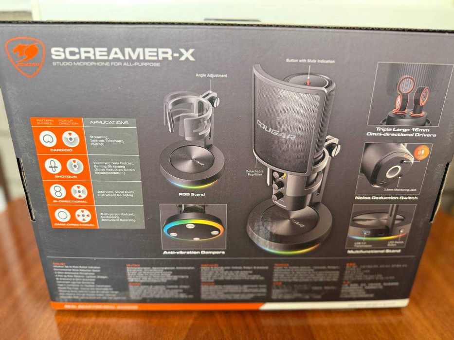 Микрофон Cougar Screamer-X