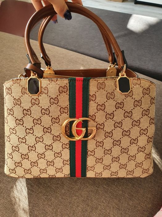Дамска кафява чанта GUCCI