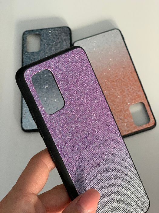 Husa cu sclipici in degrade pt. Samsung Galaxy A51 / J6 Plus / J6+