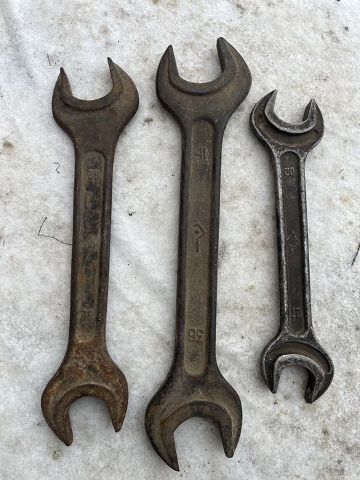 Рожковый ключ советский