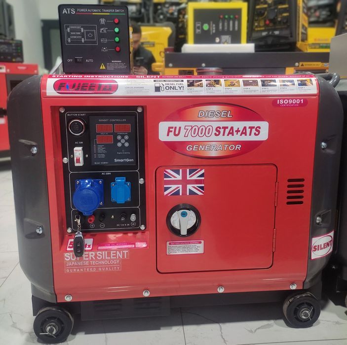 Generator fujeeta 6.5kwa+AVR 220V