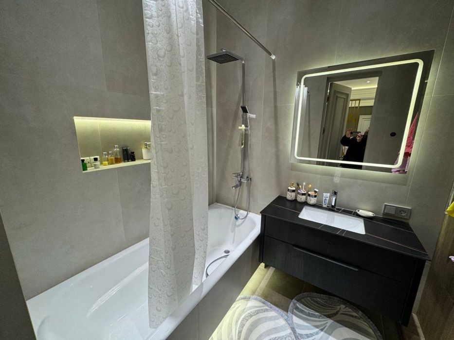 Жк Akay city! Уютная 3х комнатная новая квартира! Авторский ремонт!