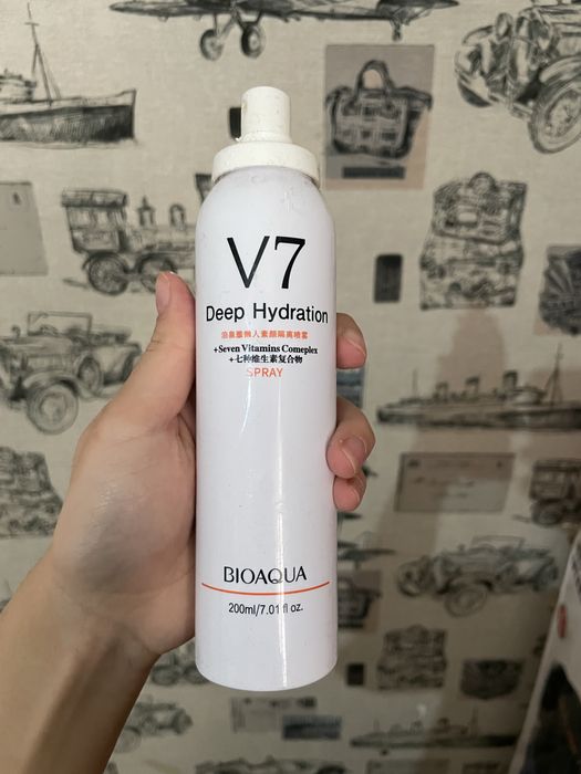 Отбеливающий спрей для лица