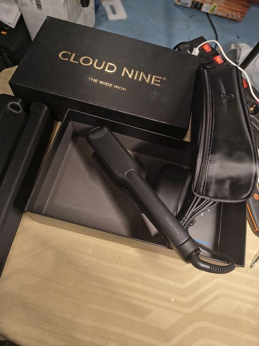 Преса за коса CLOUD NINE The Wide Iron | Керамични плаващи плочи | Тех