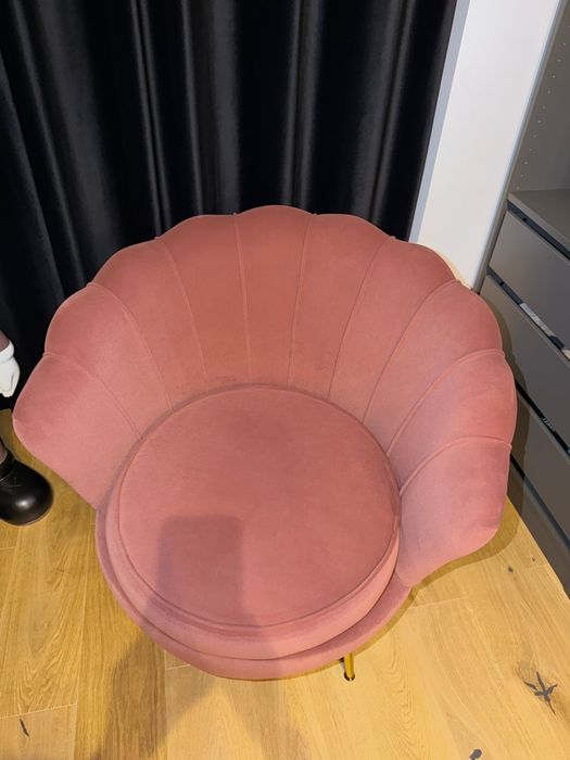 Fotoliu  roz dimensiune 77×77x76 cm